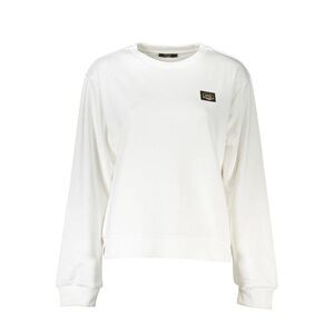 Cavalli Class Bianco Cotton Women Women's Sweatshirt